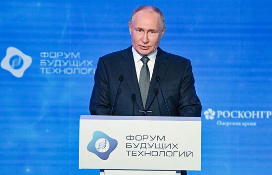 Russia Putin Future Technologies Forum