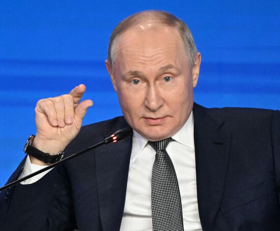 Russia Putin Future Technologies Forum