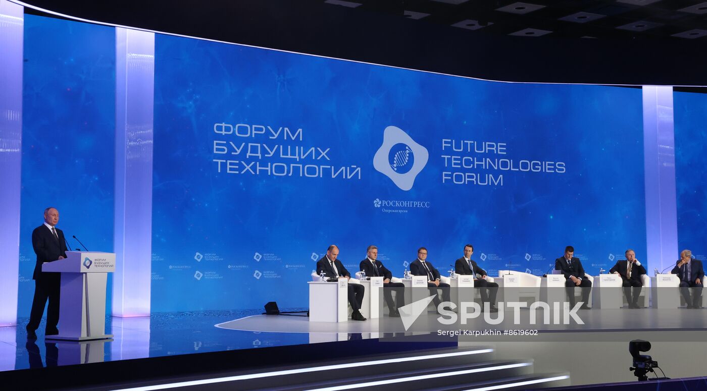 Russia Putin Future Technologies Forum