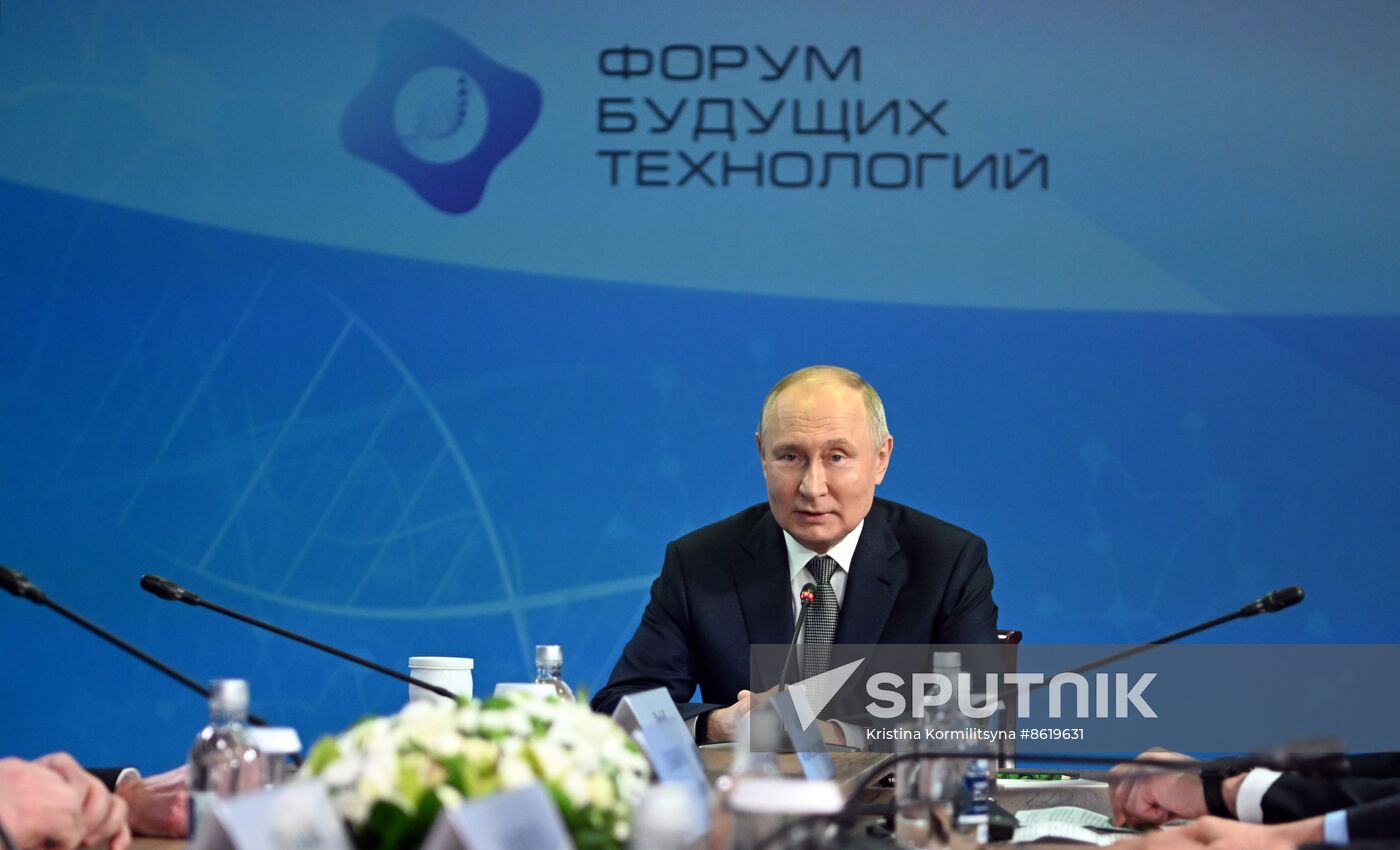 Russia Putin Future Technologies Forum