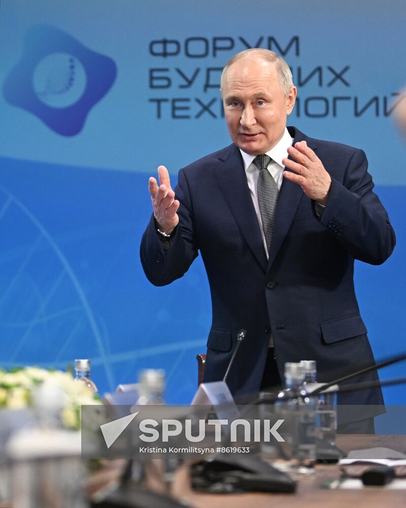 Russia Putin Future Technologies Forum