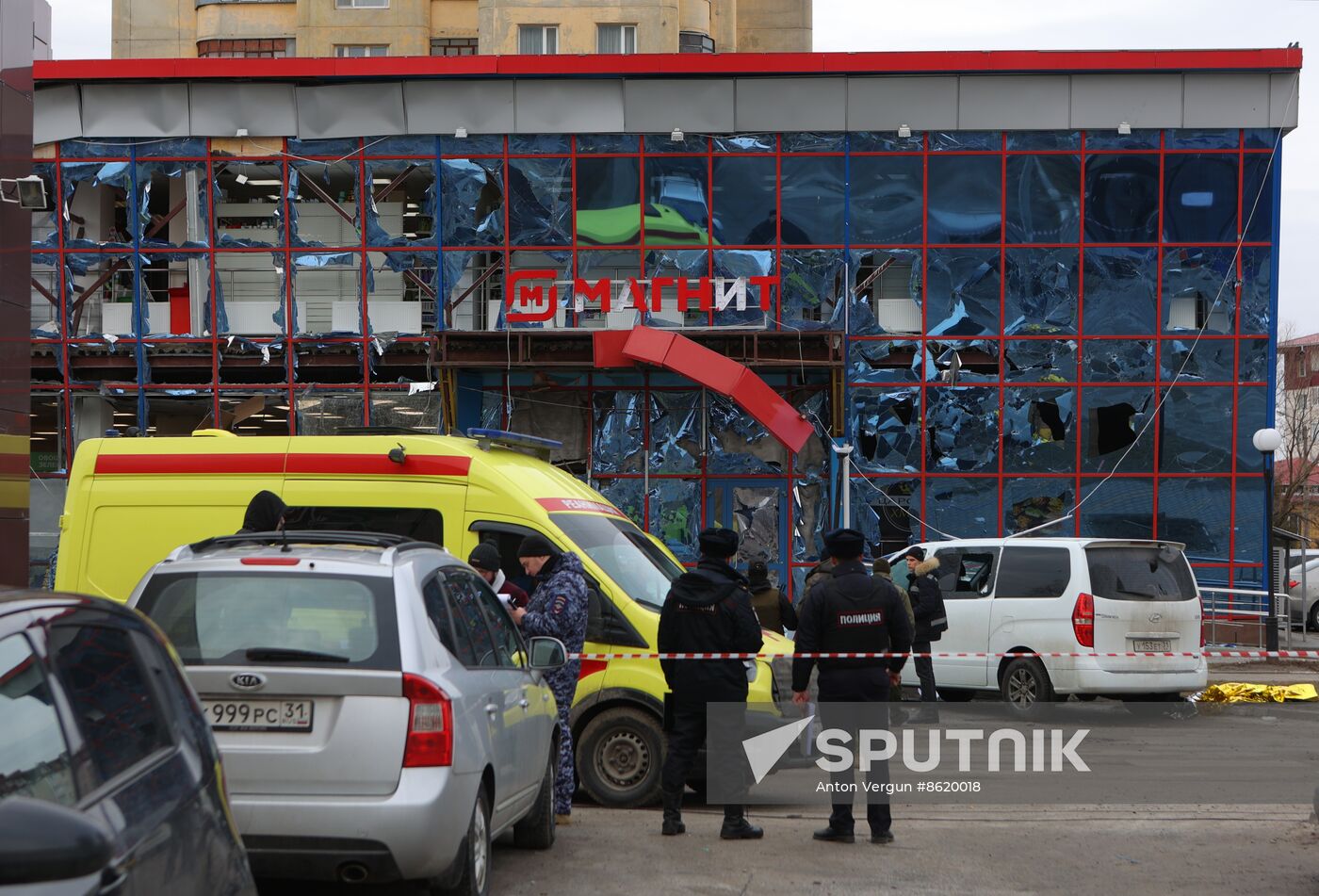 Russia Ukraine Military Operation Shelling