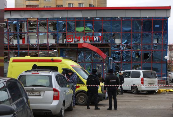 Russia Ukraine Military Operation Shelling