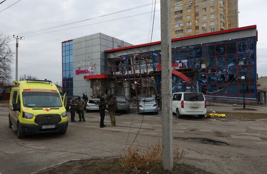 Russia Ukraine Military Operation Shelling