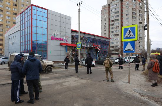 Russia Ukraine Military Operation Shelling