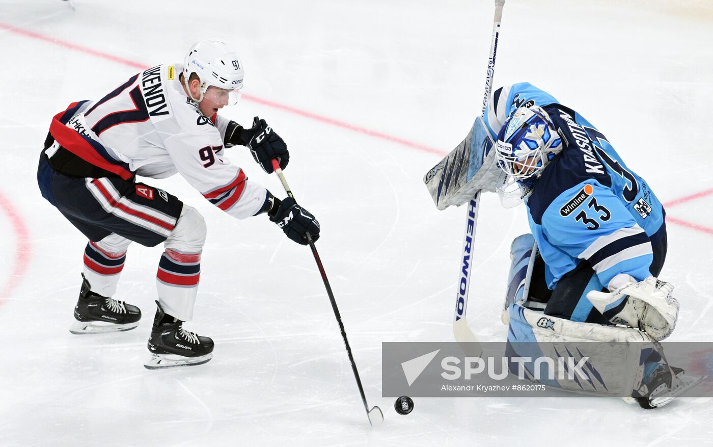 Russia Ice Hockey Kontinental League Sibir - Neftekhimik