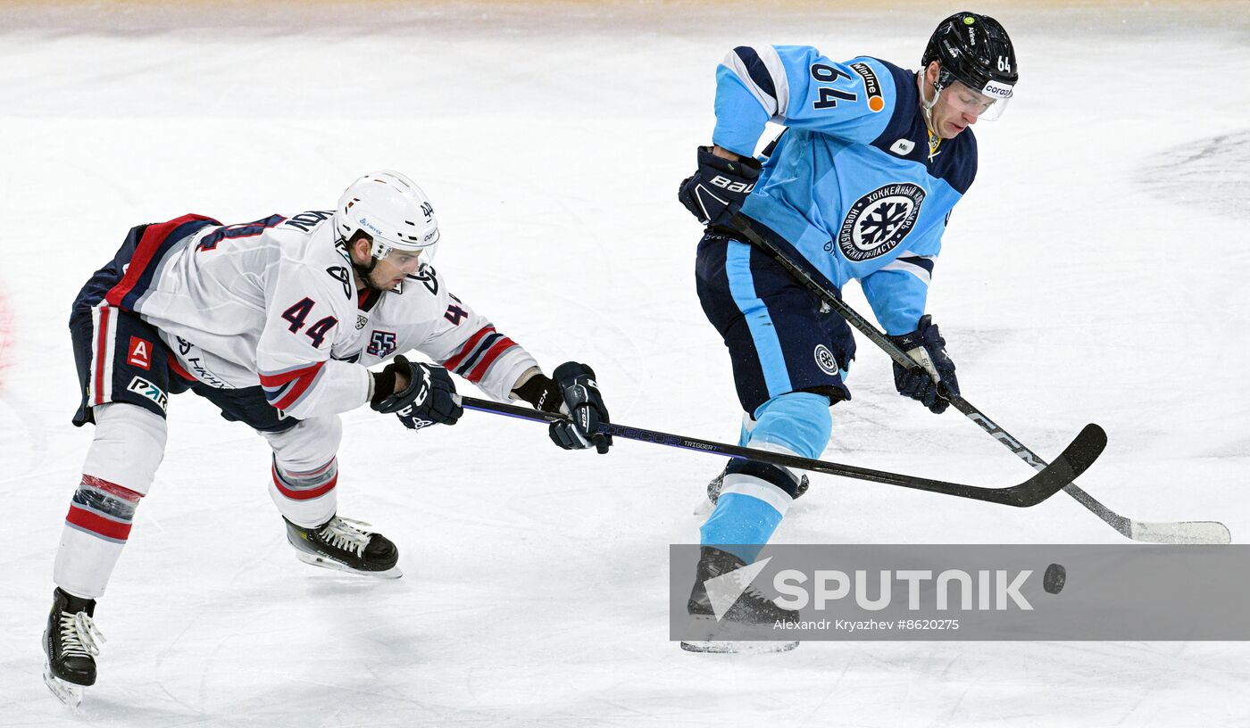 Russia Ice Hockey Kontinental League Sibir - Neftekhimik