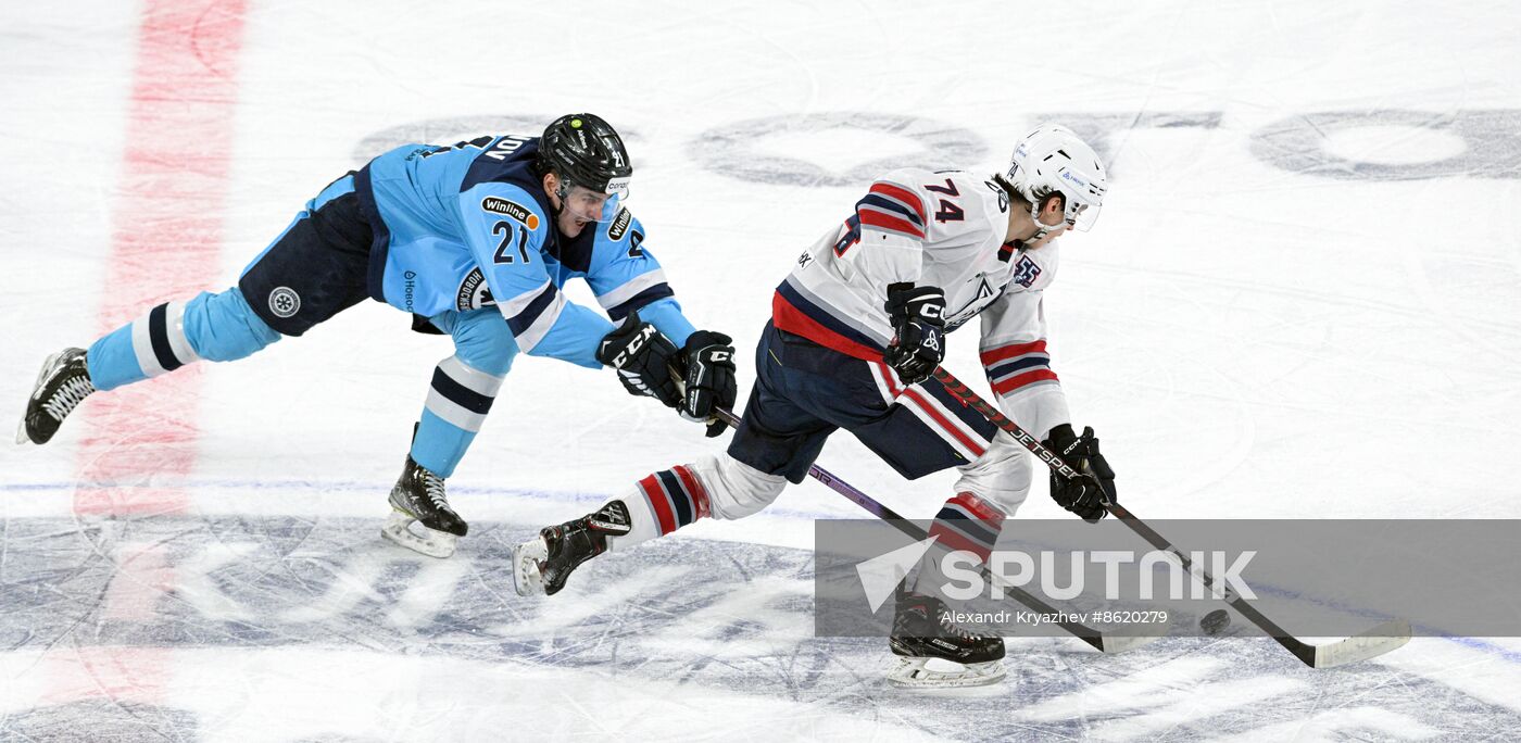 Russia Ice Hockey Kontinental League Sibir - Neftekhimik