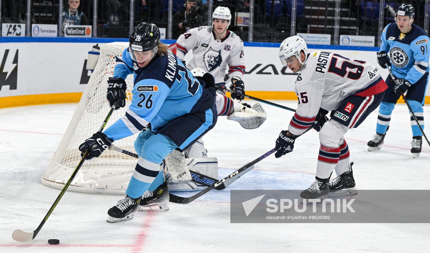 Russia Ice Hockey Kontinental League Sibir - Neftekhimik