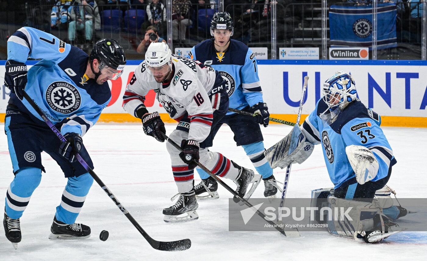 Russia Ice Hockey Kontinental League Sibir - Neftekhimik