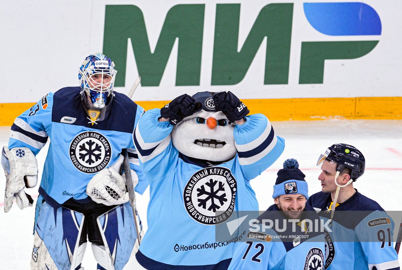 Russia Ice Hockey Kontinental League Sibir - Neftekhimik