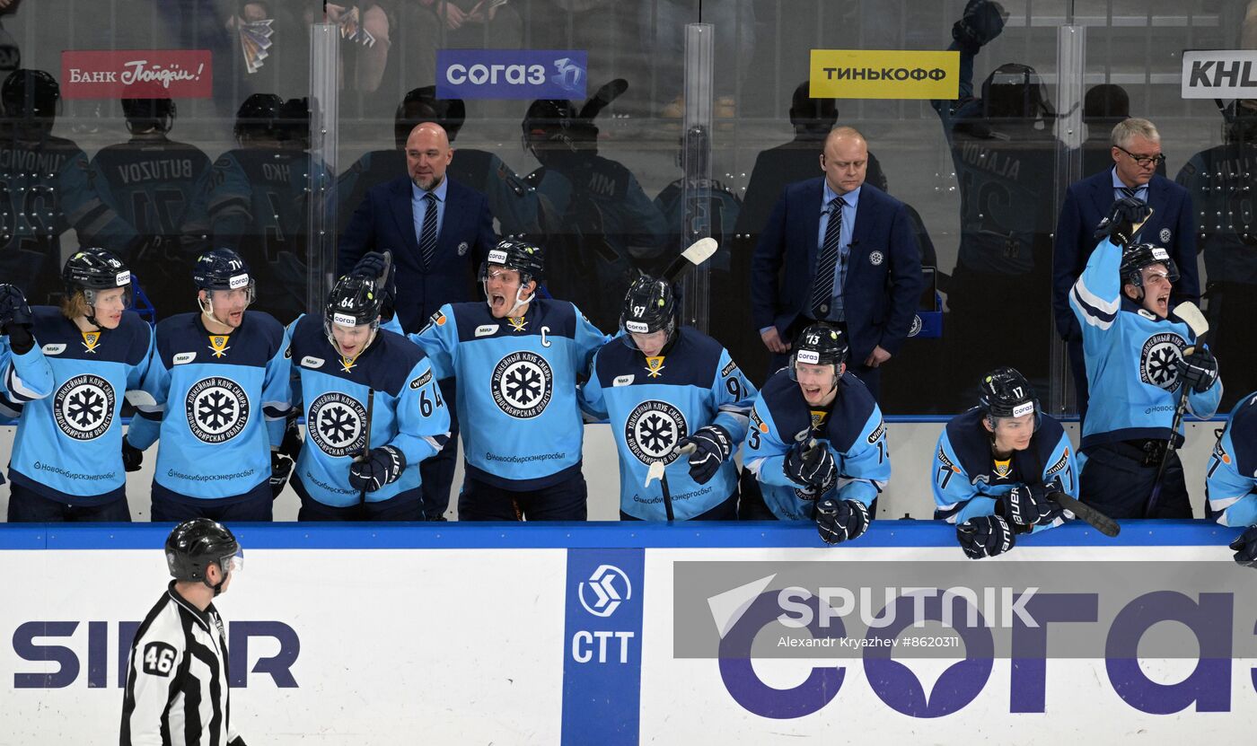 Russia Ice Hockey Kontinental League Sibir - Neftekhimik