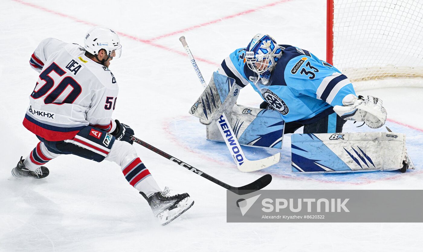 Russia Ice Hockey Kontinental League Sibir - Neftekhimik