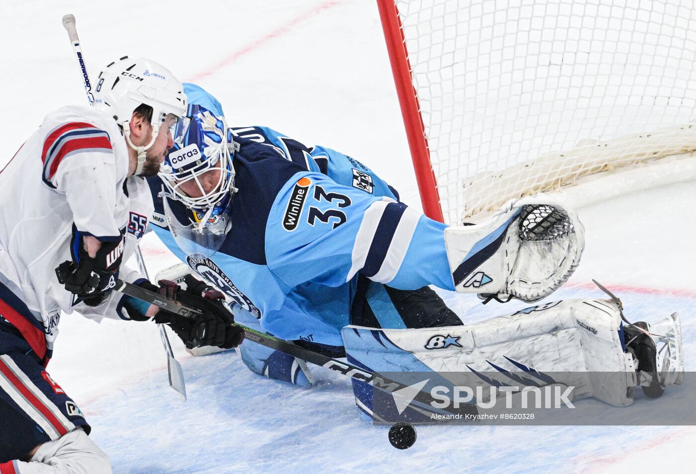 Russia Ice Hockey Kontinental League Sibir - Neftekhimik