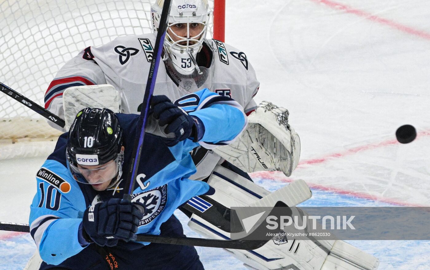 Russia Ice Hockey Kontinental League Sibir - Neftekhimik