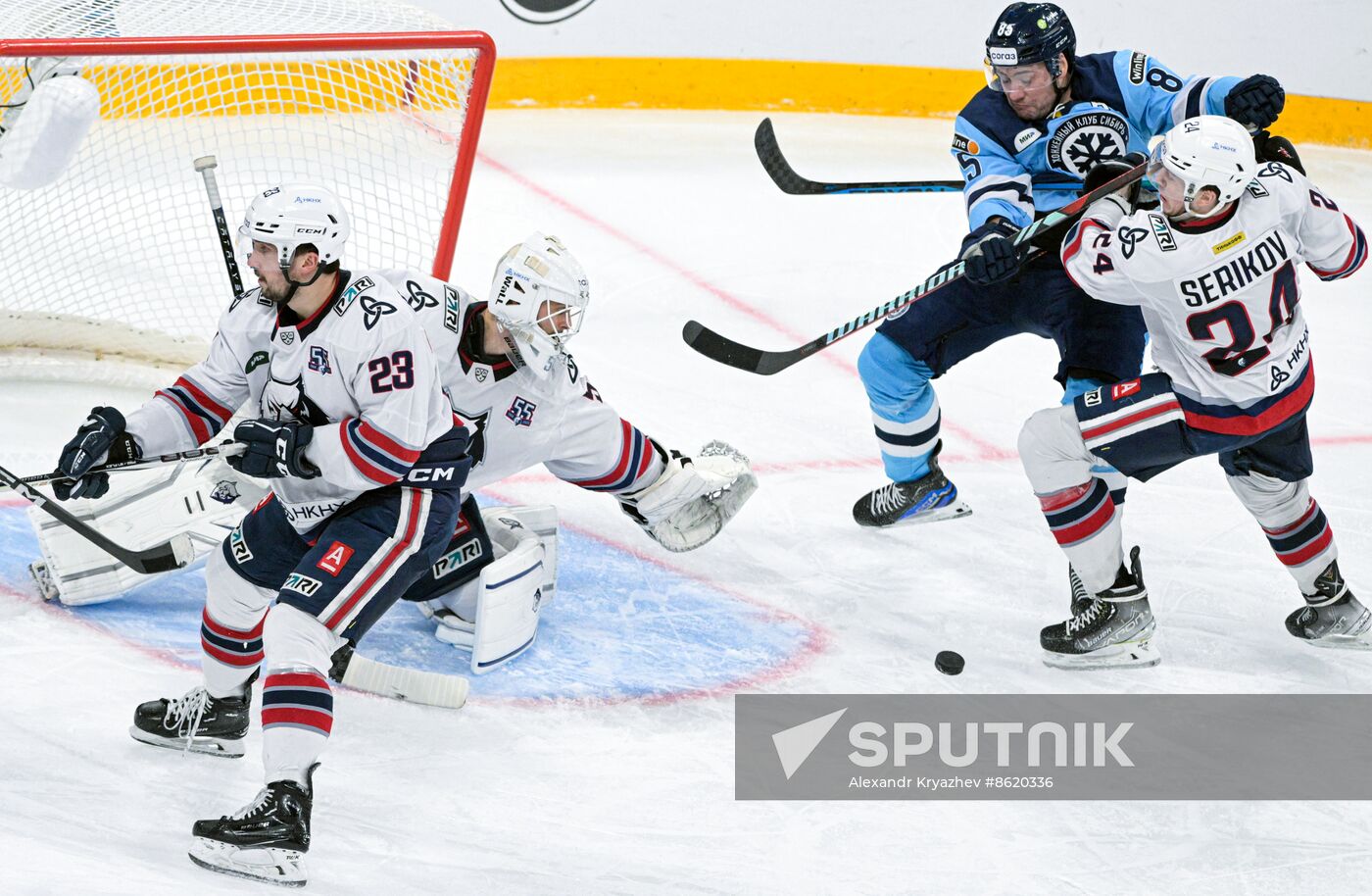 Russia Ice Hockey Kontinental League Sibir - Neftekhimik