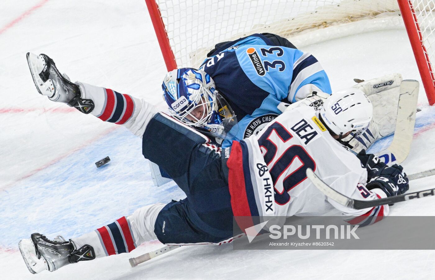 Russia Ice Hockey Kontinental League Sibir - Neftekhimik