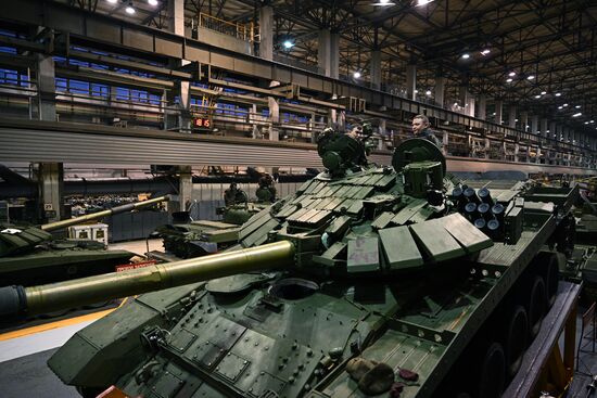 Russia Defence Tank Production