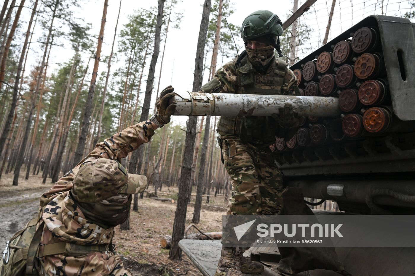 Russia Ukraine Military Operation Rocket Launchers