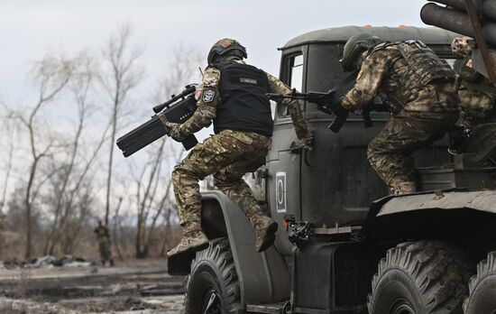 Russia Ukraine Military Operation Rocket Launchers