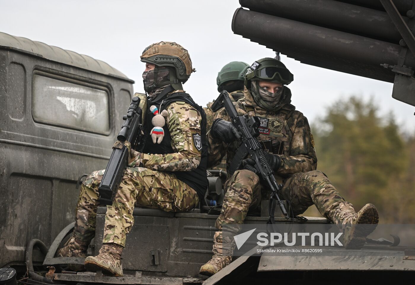 Russia Ukraine Military Operation Rocket Launchers