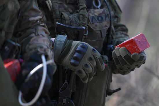 Russia Ukraine Military Operation Engineer Unit