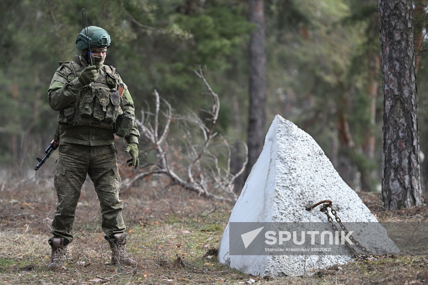 Russia Ukraine Military Operation Engineer Unit