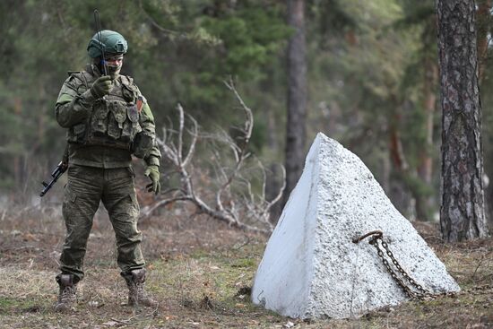 Russia Ukraine Military Operation Engineer Unit