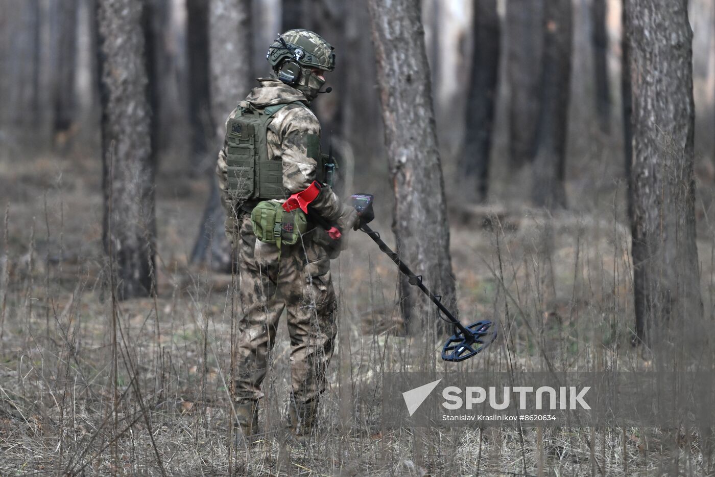 Russia Ukraine Military Operation Engineer Unit