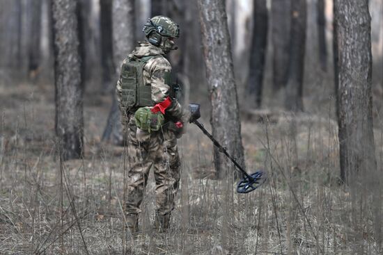 Russia Ukraine Military Operation Engineer Unit