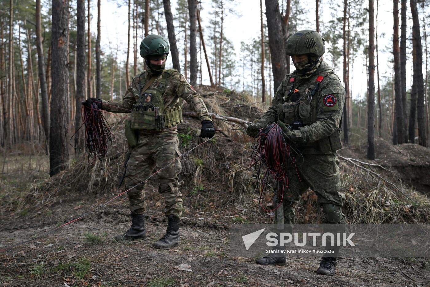 Russia Ukraine Military Operation Engineer Unit