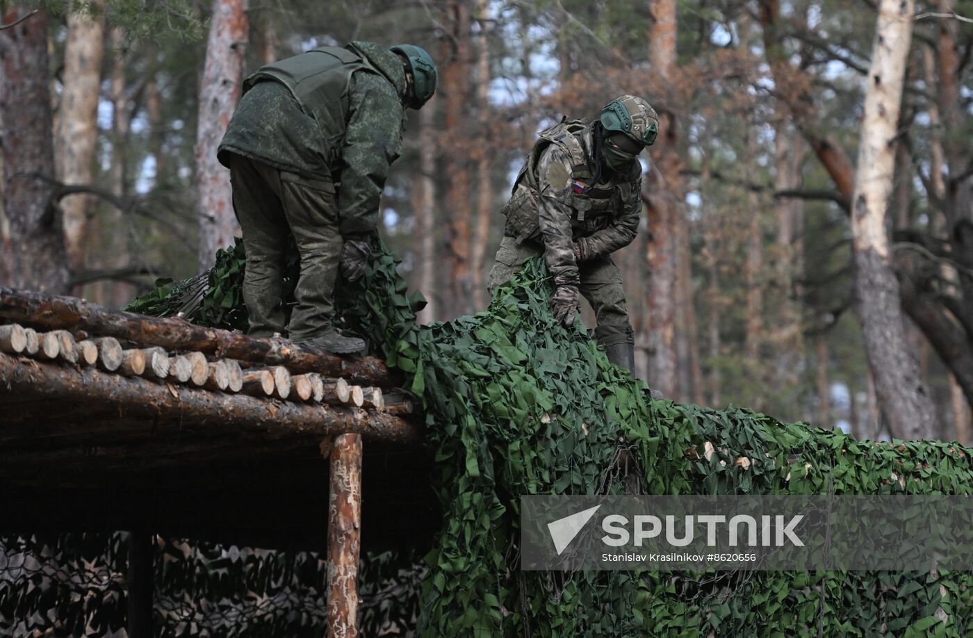 Russia Ukraine Military Operation Engineer Unit