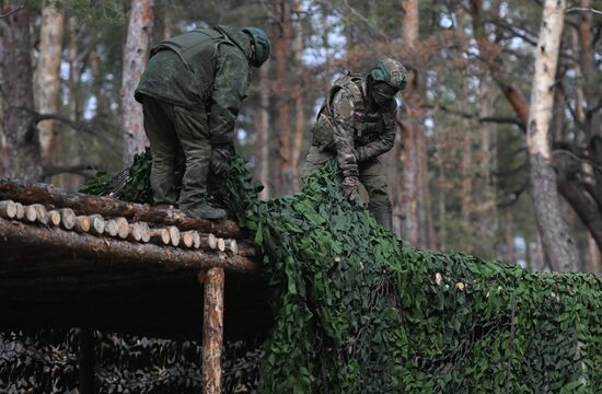 Russia Ukraine Military Operation Engineer Unit