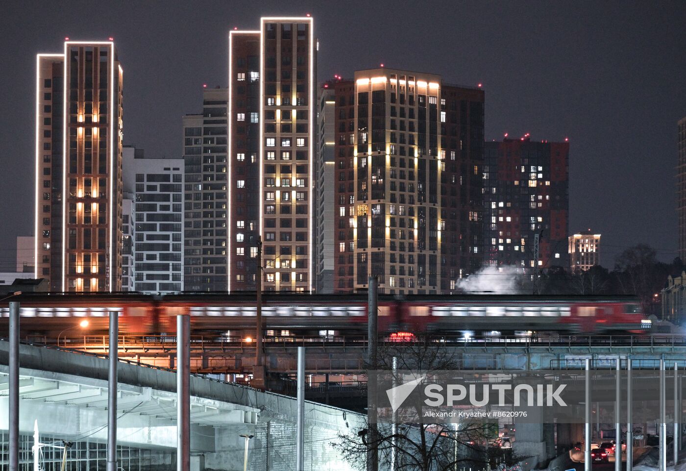 Russia Novosibirsk Cityscapes