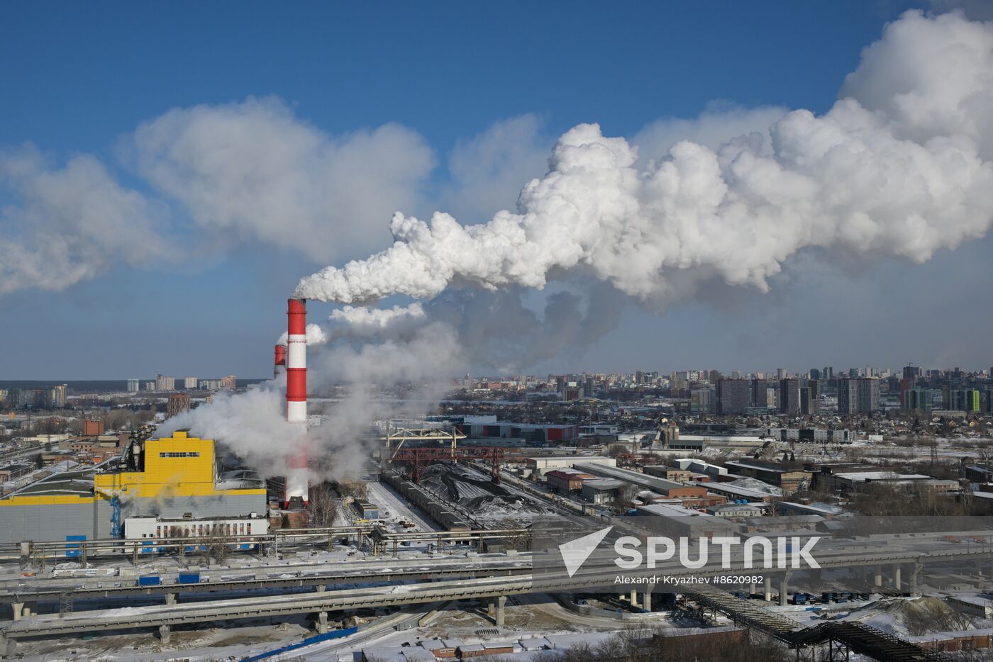 Russia Novosibirsk Cityscapes