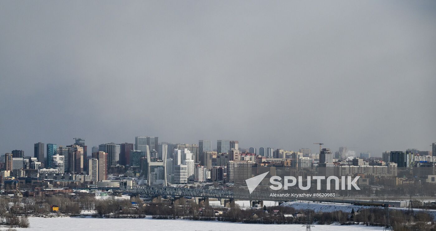 Russia Novosibirsk Cityscapes