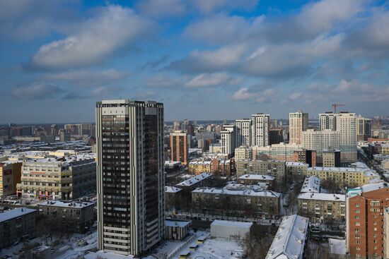 Russia Novosibirsk Cityscapes