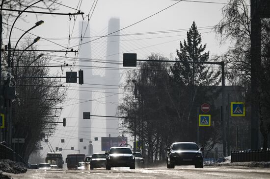 Russia Novosibirsk Cityscapes