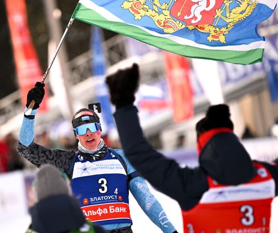 Russia Spartakiad Biathlon Mixed Relay