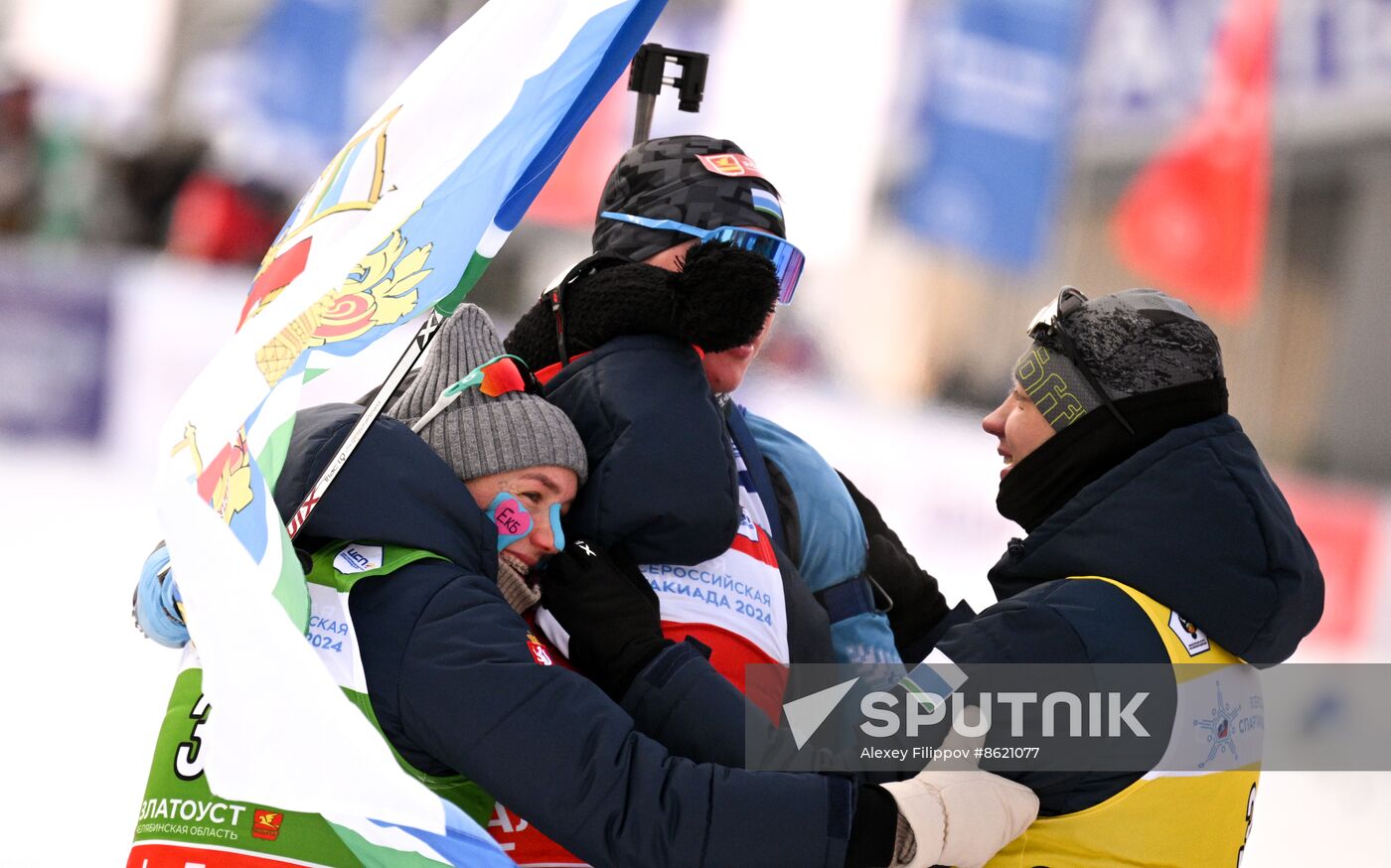 Russia Spartakiad Biathlon Mixed Relay