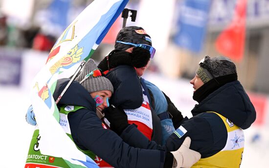 Russia Spartakiad Biathlon Mixed Relay