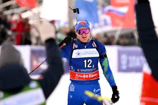 Russia Spartakiad Biathlon Mixed Relay