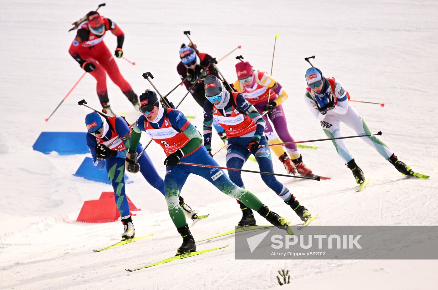 Russia Spartakiad Biathlon Mixed Relay
