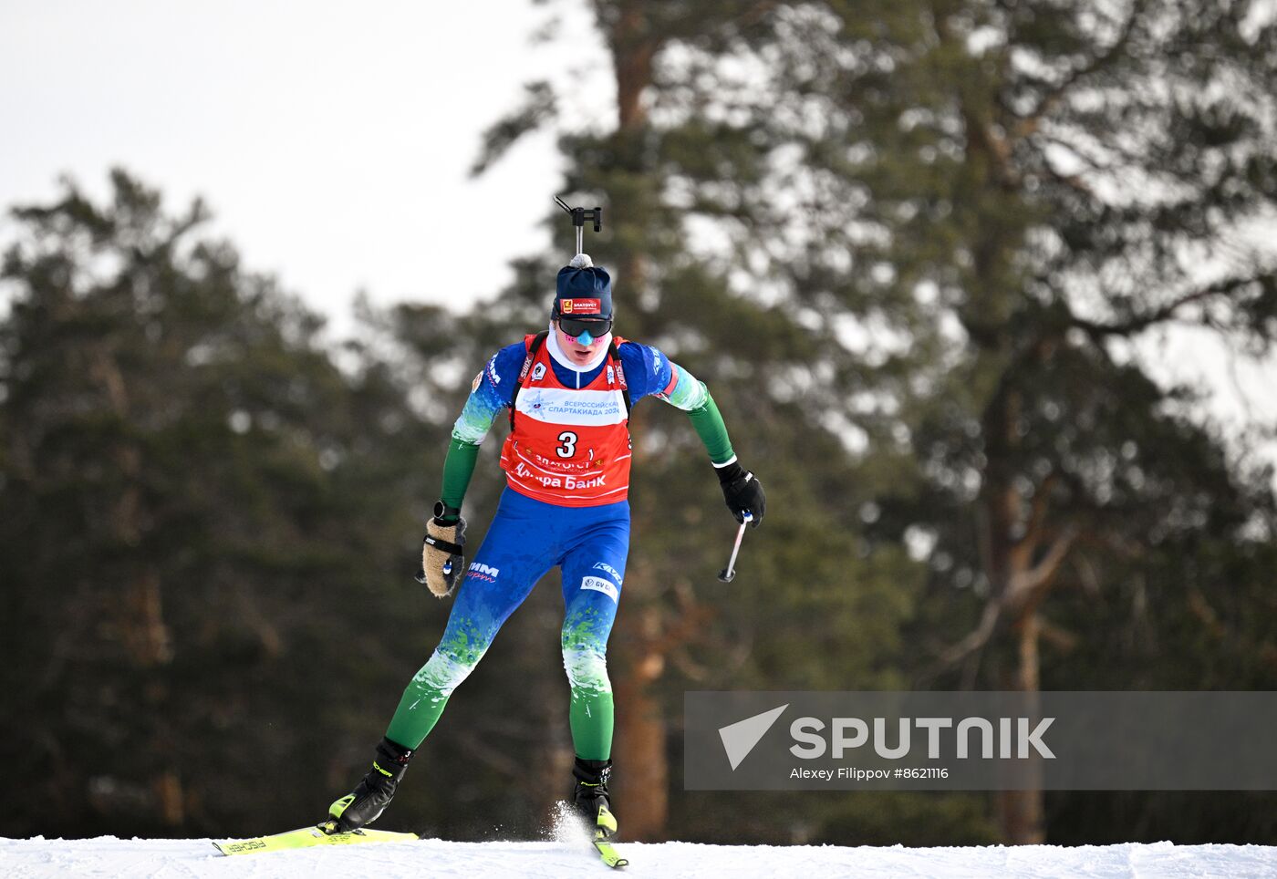 Russia Spartakiad Biathlon Mixed Relay