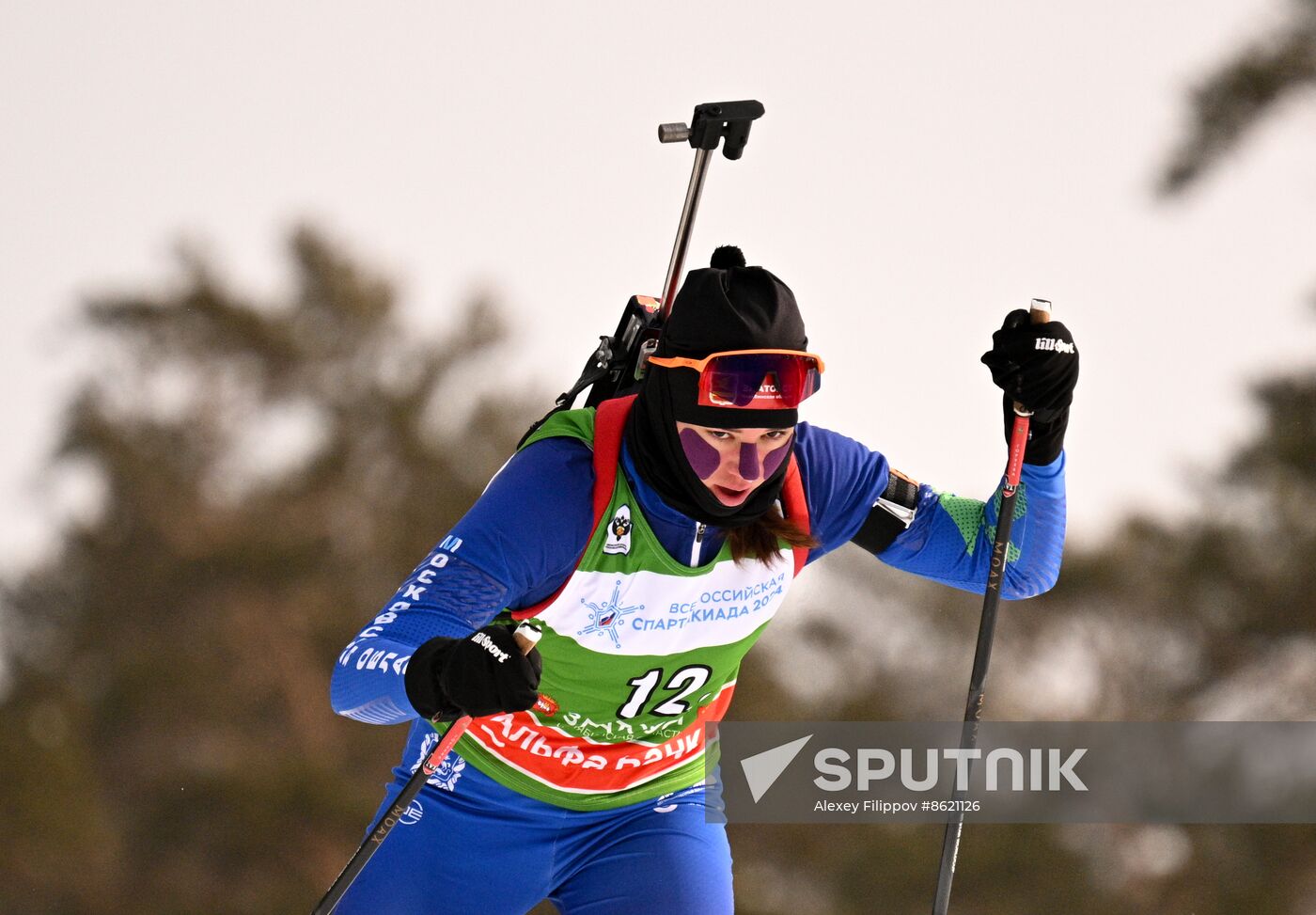Russia Spartakiad Biathlon Mixed Relay