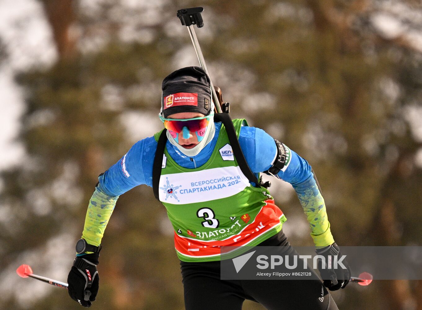 Russia Spartakiad Biathlon Mixed Relay
