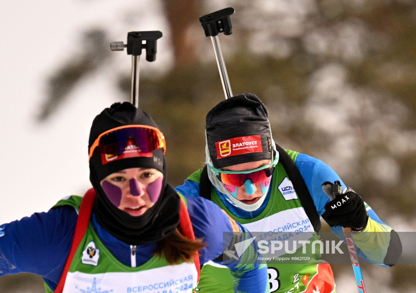 Russia Spartakiad Biathlon Mixed Relay