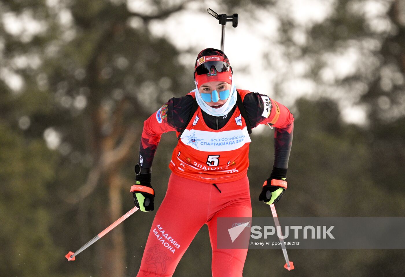 Russia Spartakiad Biathlon Mixed Relay