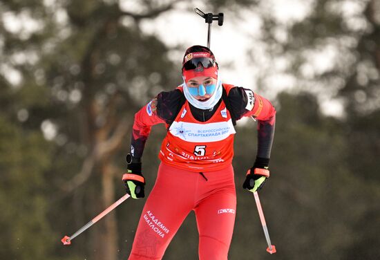 Russia Spartakiad Biathlon Mixed Relay