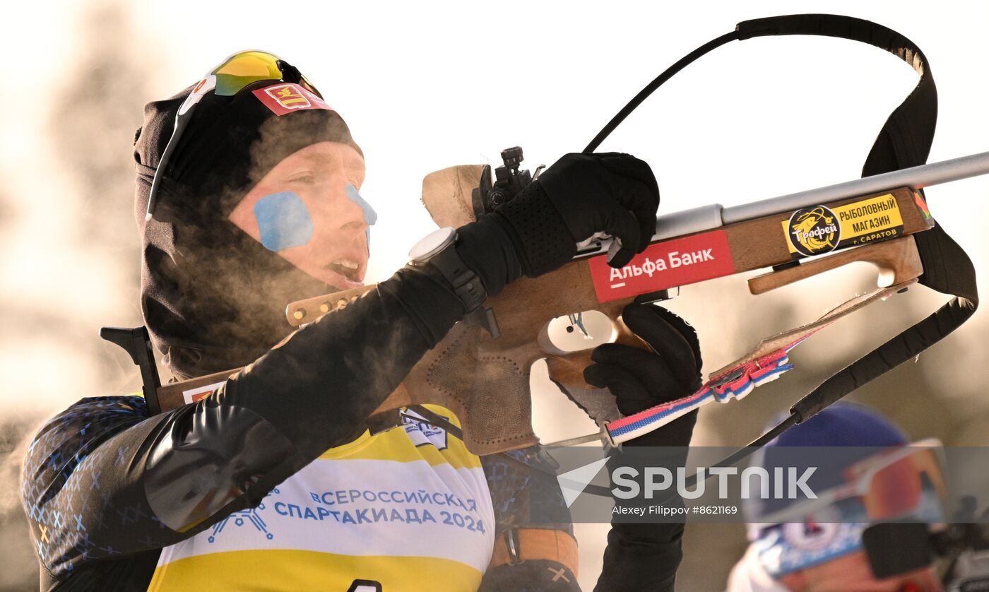 Russia Spartakiad Biathlon Mixed Relay
